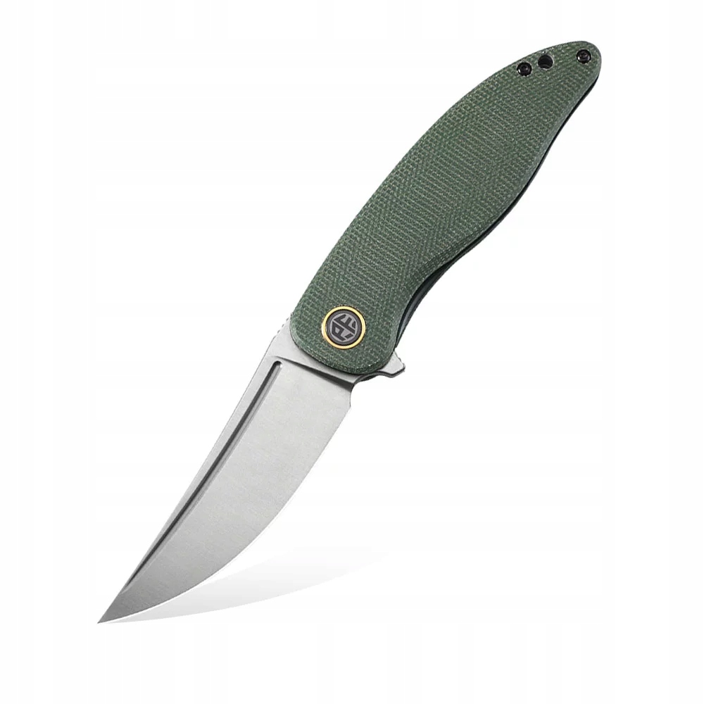 Nůž Petrified Fish Simum Green Micarta