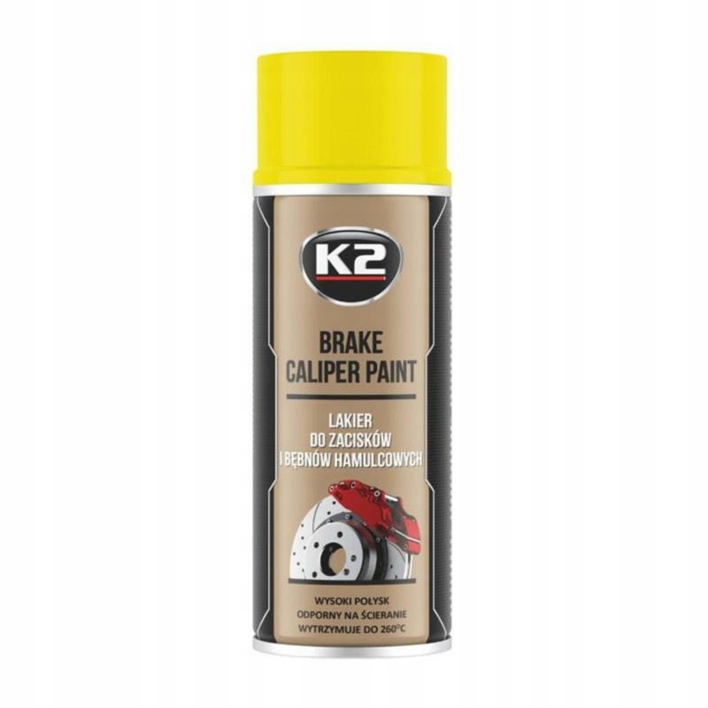 

K2 Brake Caliper żółty 400ml lakier do zacisków
