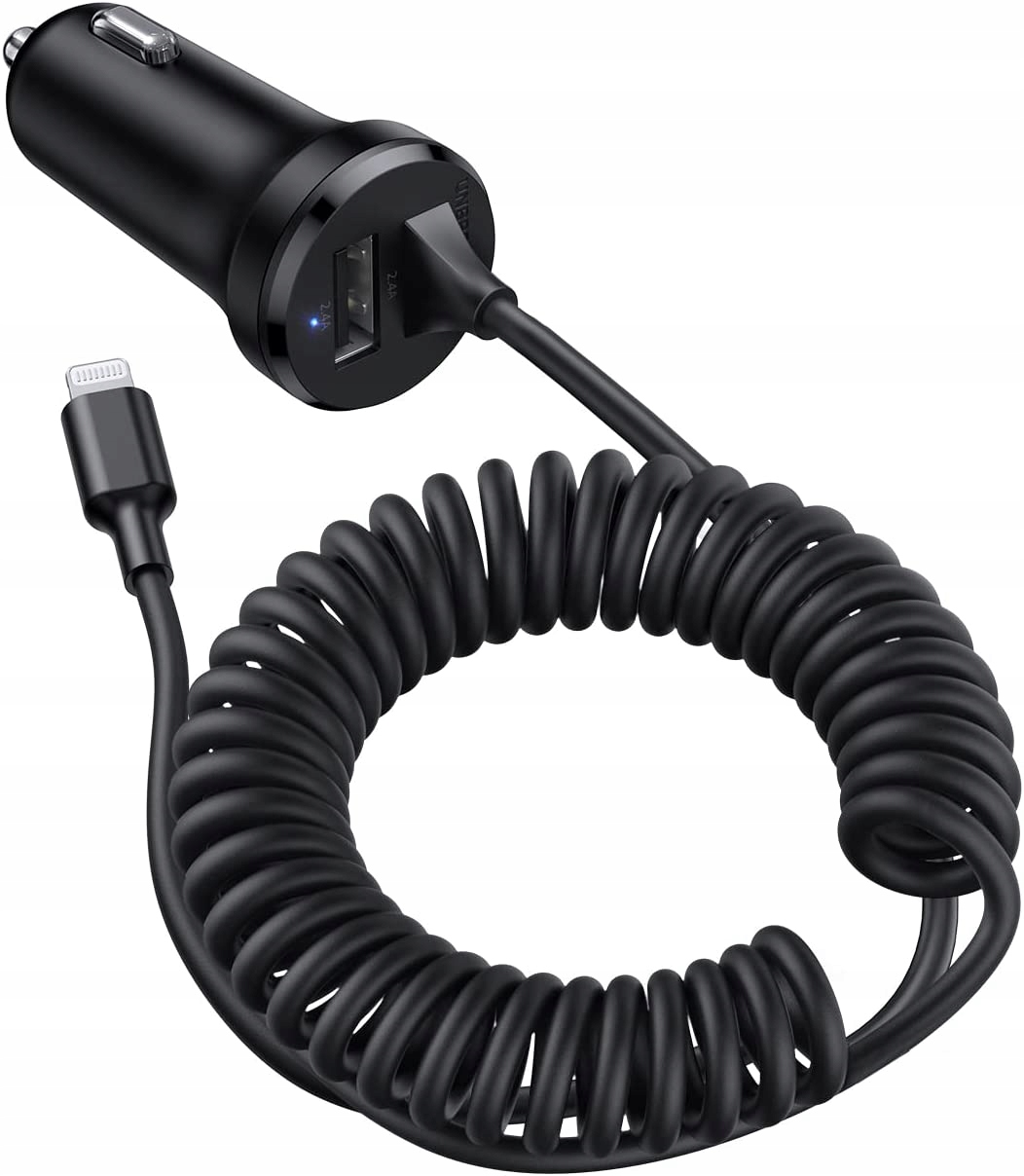 Ładowarka samochodowa Apple Lightning, Usb UNBREAKcable 2400 mA