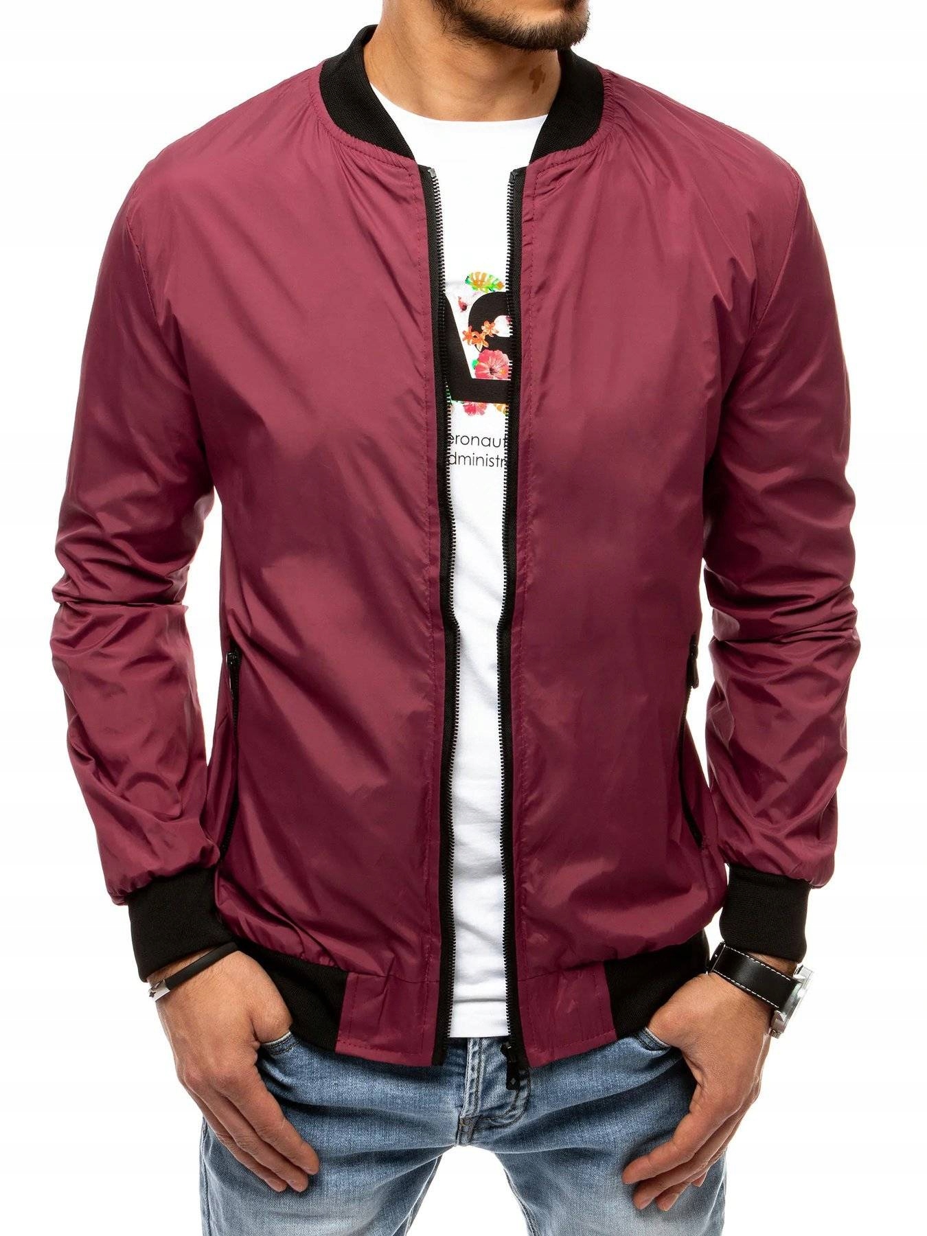 

Kurtka Męska Przejściowa Bomber tx3687 - XL