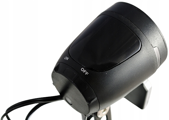 LAMPA ROWEROWA PRZEDNIA NA DYNAMO LED ON/OFF 90LUX Zasilanie prądnica w piaście