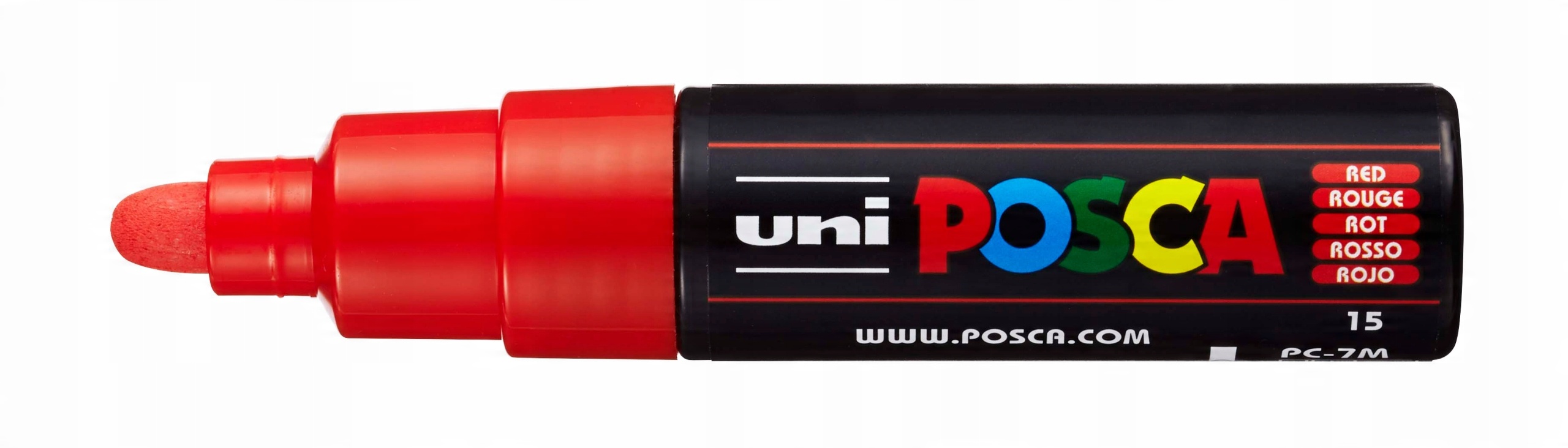 

Marker Posca PC-7M Czerwony 5,5mm nr 15 149450