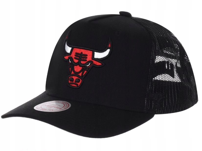 Mitchell & Ness kšiltovka Chicago Bulls Trucker černá