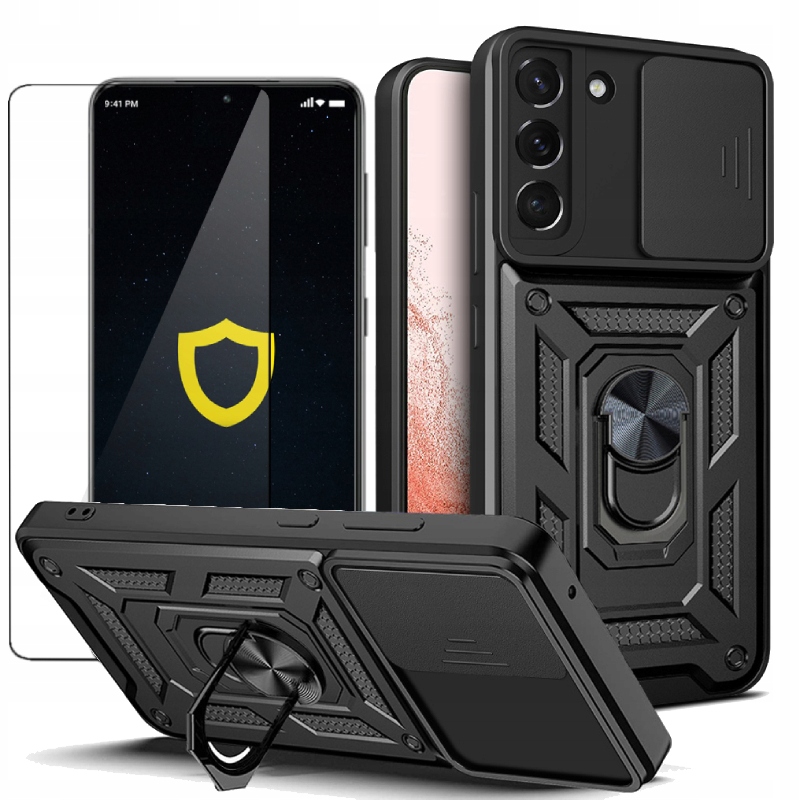 

Etui Pancerne Camring Do Galaxy S22+ Szkło