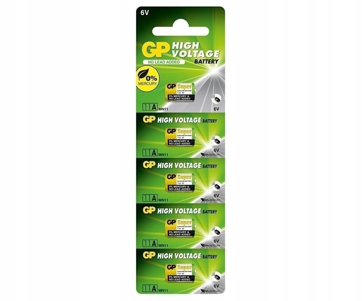 

5 sztuk Bateria alkaline 11A MN11 Gp B5 6V