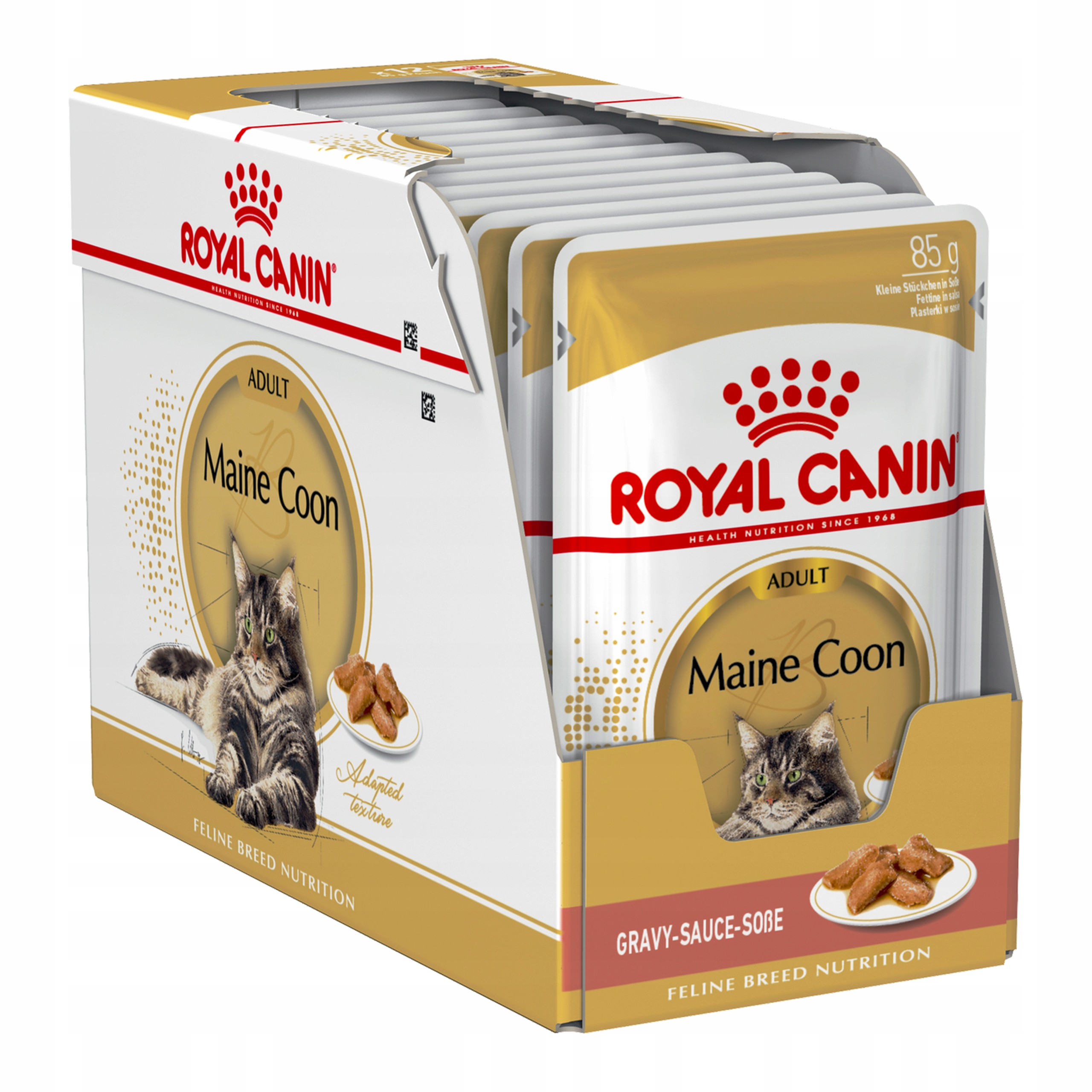 Vlhké Krmivo Royal Canin Maine Coon Gravy v omáčce 85g 12 ks