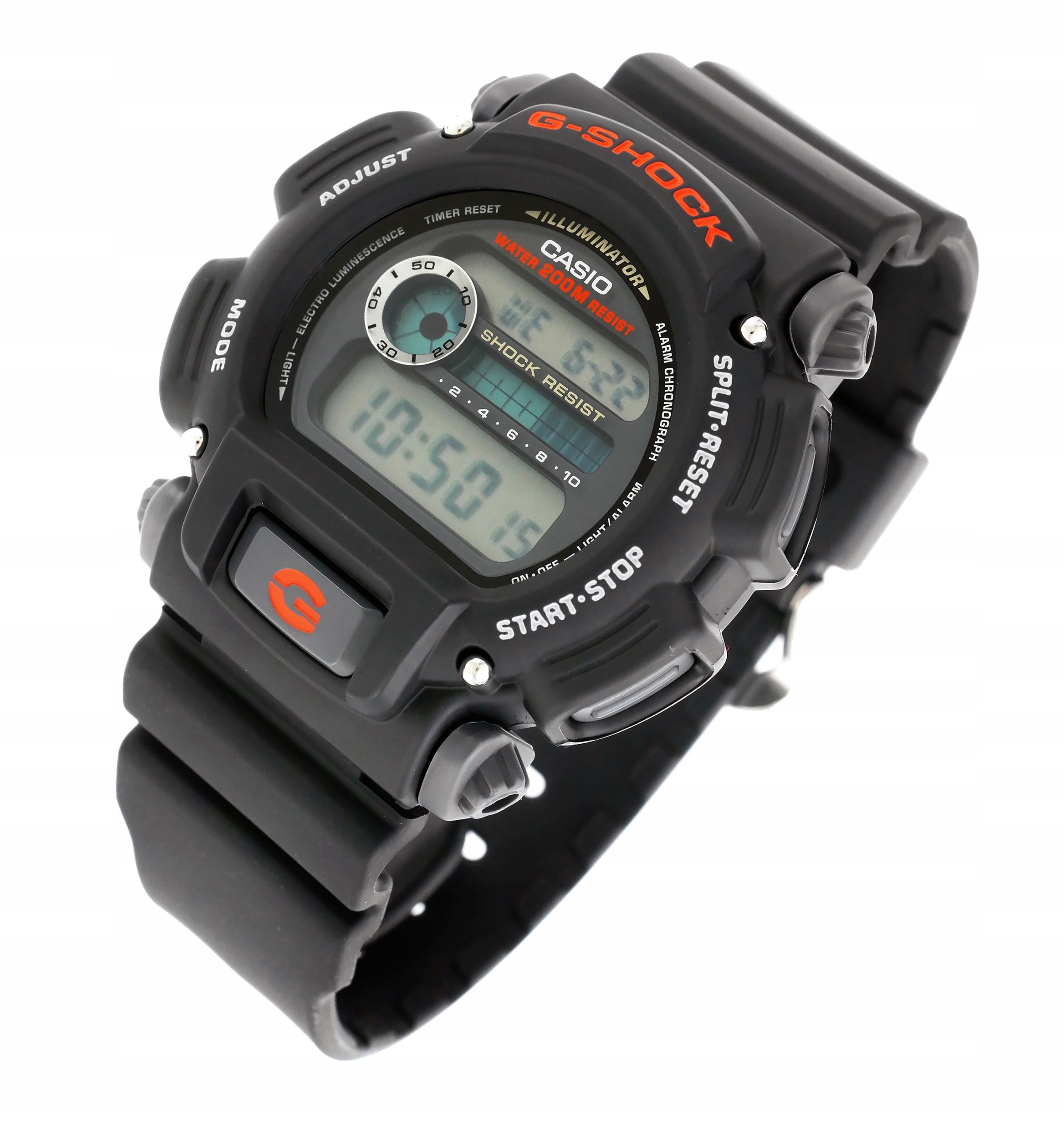ZEGAREK MĘSKI CASIO G-SHOCK DW-9052-1V SPORTOWY + BOX