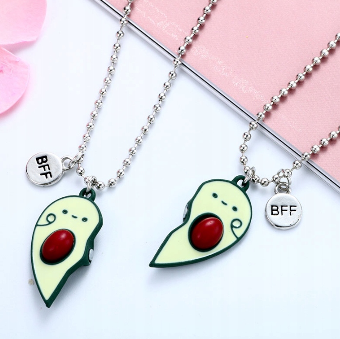 Naszyjnik Przyjaźni Awokado dla Par BFF PRZYJACIÓŁ Marka Inna marka