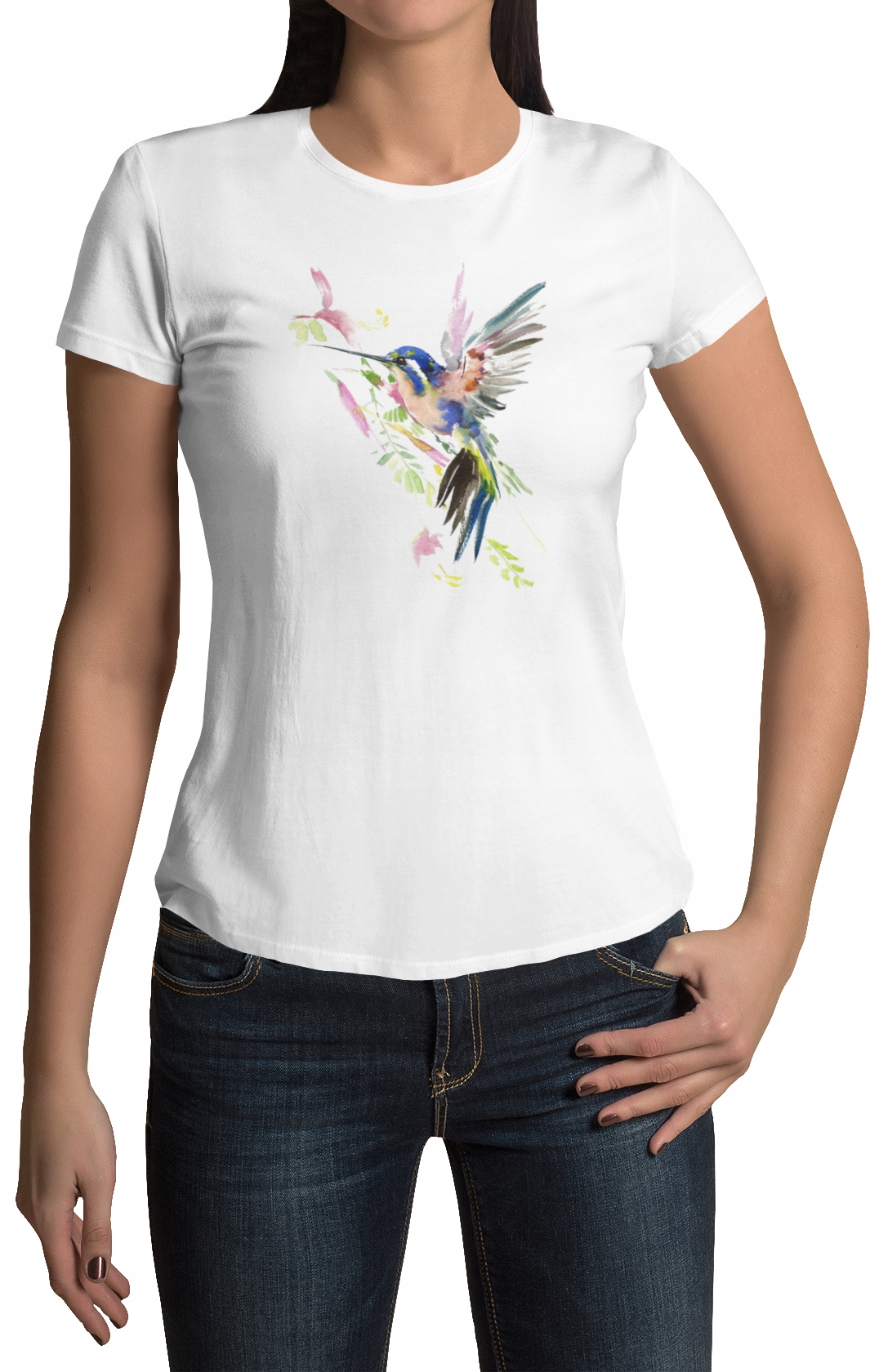 

Koszulka Damska T-shirt S Super Jakość- Wzory!!