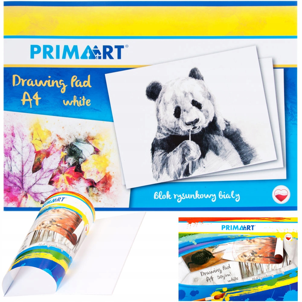

Prima Art Blok Rysunkowy Szkolny A4 20 Kartek