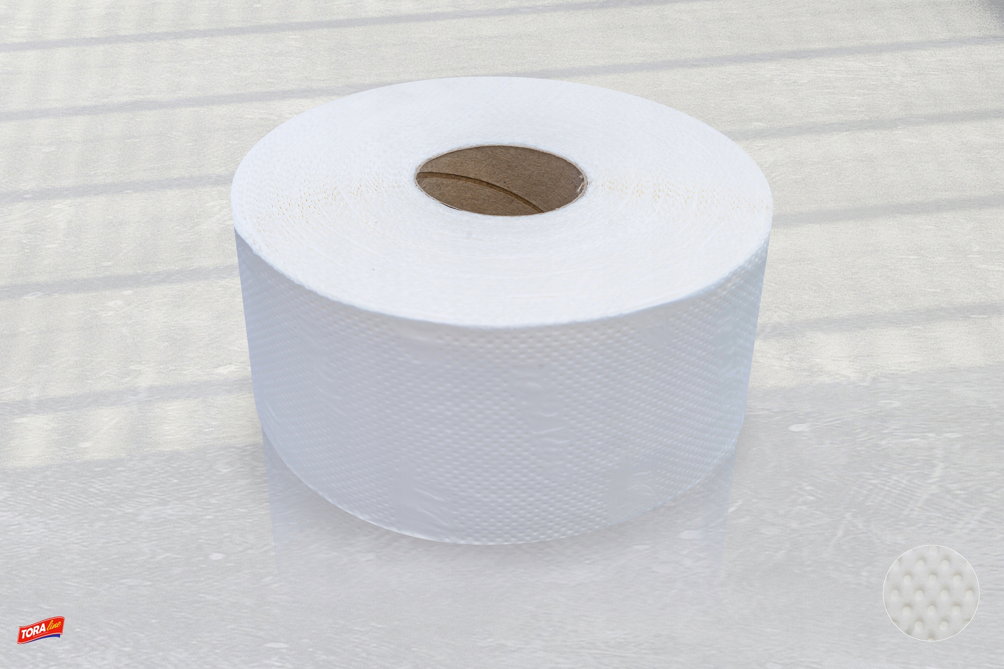 PAPIER TOALETOWY CELULOZOW 42m Gofrowany Delikatny Marka Tora Line