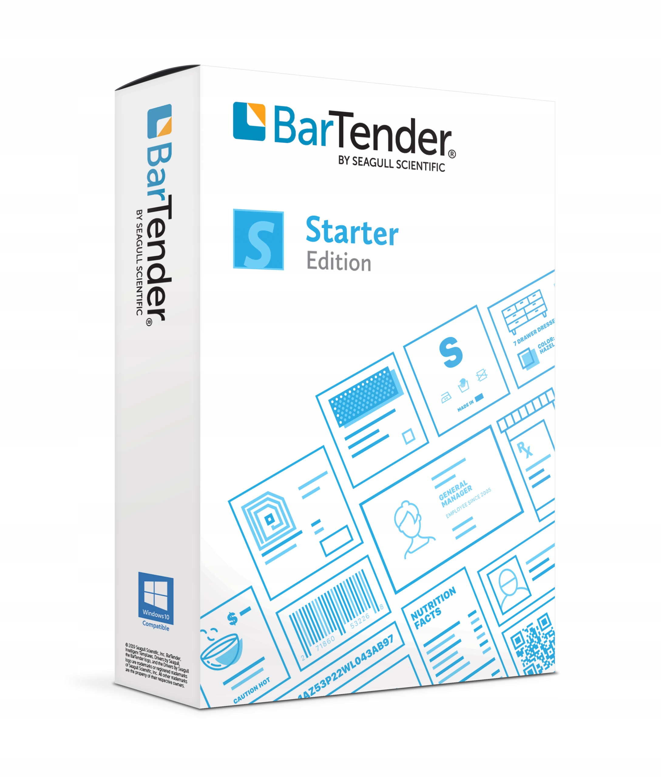 Seagull Bartender Starter program pro značení, roční předplatné