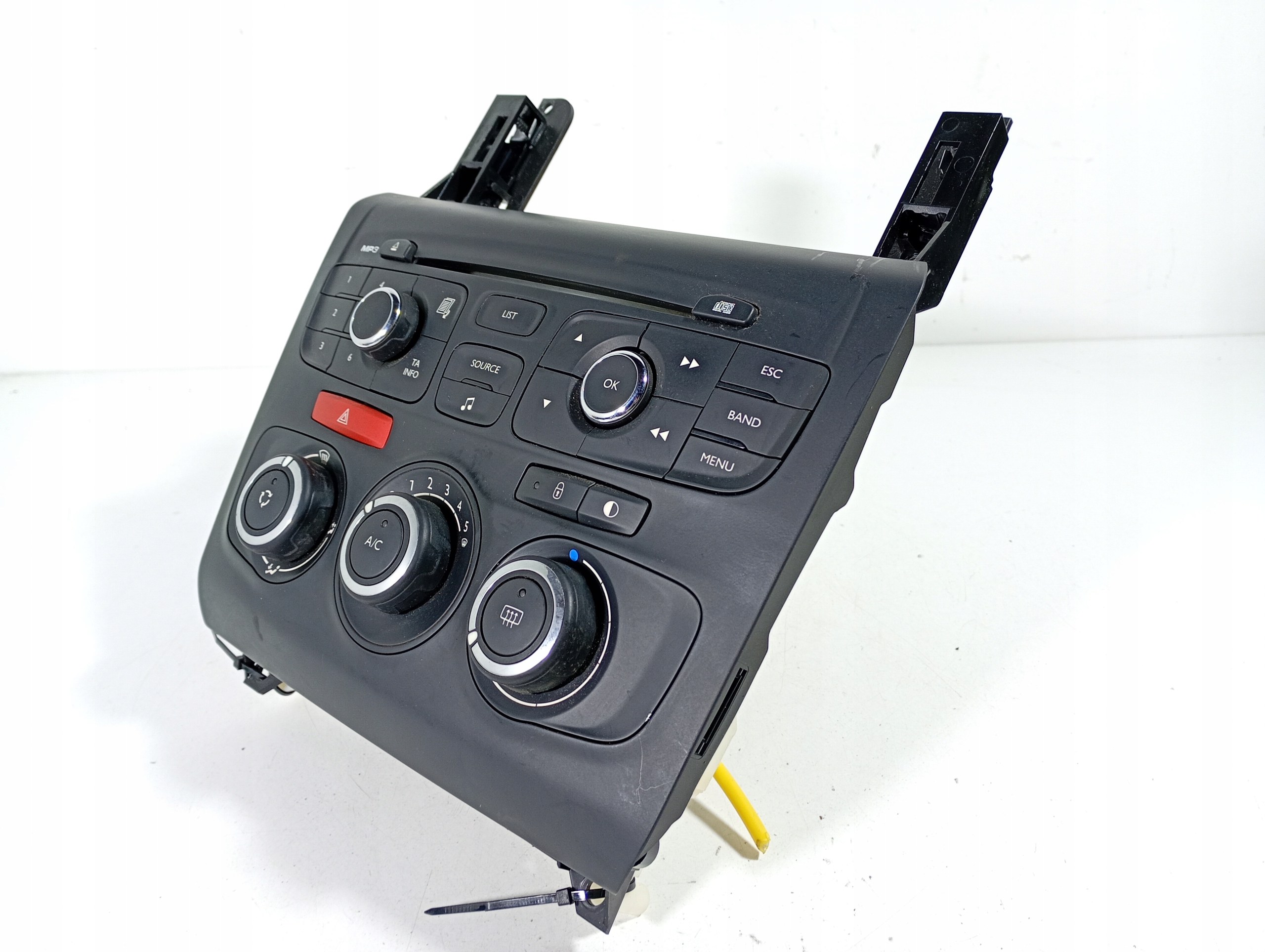 CITROEN C4 2 B7 10-15 Bouton Unite commande clima RADIA OE 9666395977