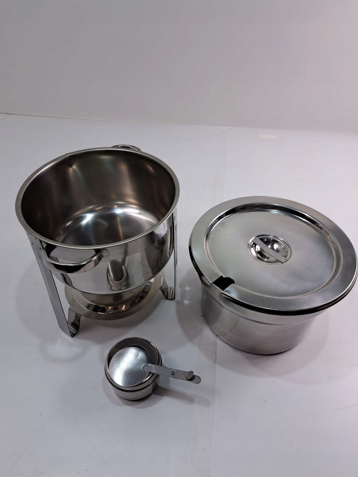 Podgrzewacz do zupy HENDI Economic 8L stal szlachetna OPIS Kolor srebrny