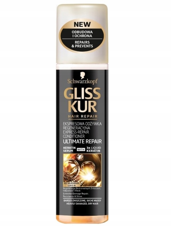 

Gliss Kur Ultimate Repair Ekspresowa odżywka regen