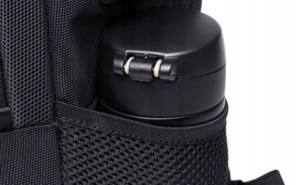 Plecak męski szkolny czarny sportowy do pracy A4 Model ZG700