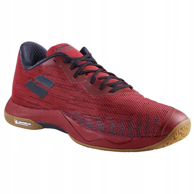 BUTY DO BADMINTONA BABOLAT SHADOW SPIRIT 2 BLACK/POPPY RED MEN 45