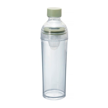 Hario Przenośna Butelka Z Filtrem 400ml Jasny Zielony