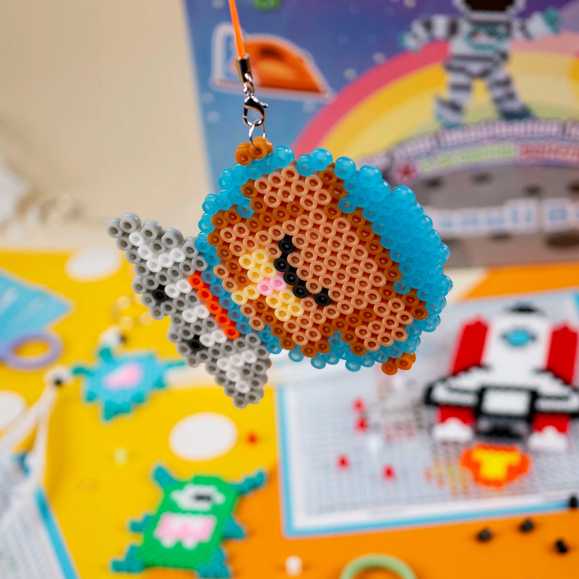 Koraliki do prasowania Kosmiczny ZESTAW DLA CHŁOPCÓW 6000ele Wzory Szablony Bohater brak