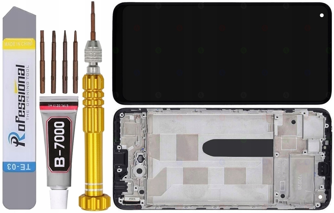 Displej Pro Oppo Realme 8 RMX3085 Oled LCD Displej Rámeček