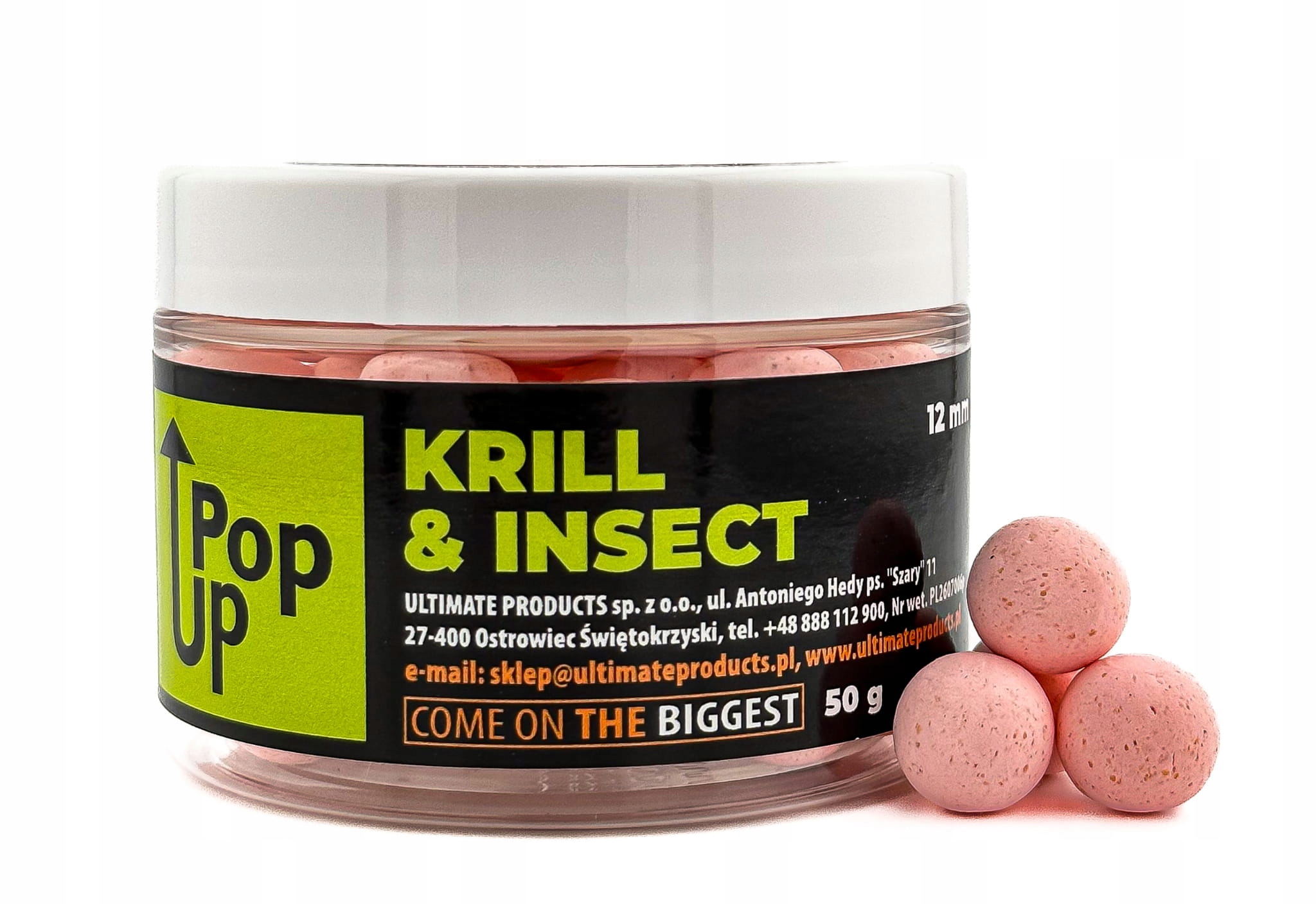 Ultimate Products Pop-Up Krill Insects 12mm