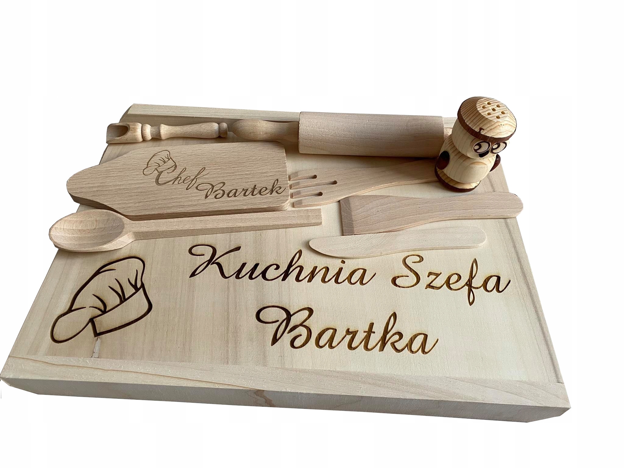

Zestaw kuchenny dla dzieci mały kucharz grawer