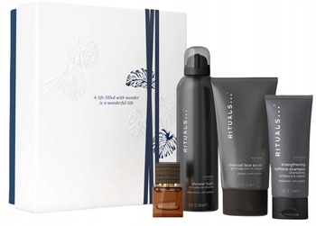 Rituals Homme Żel Szampon Peeling Woda perfumowana Męski Zestaw