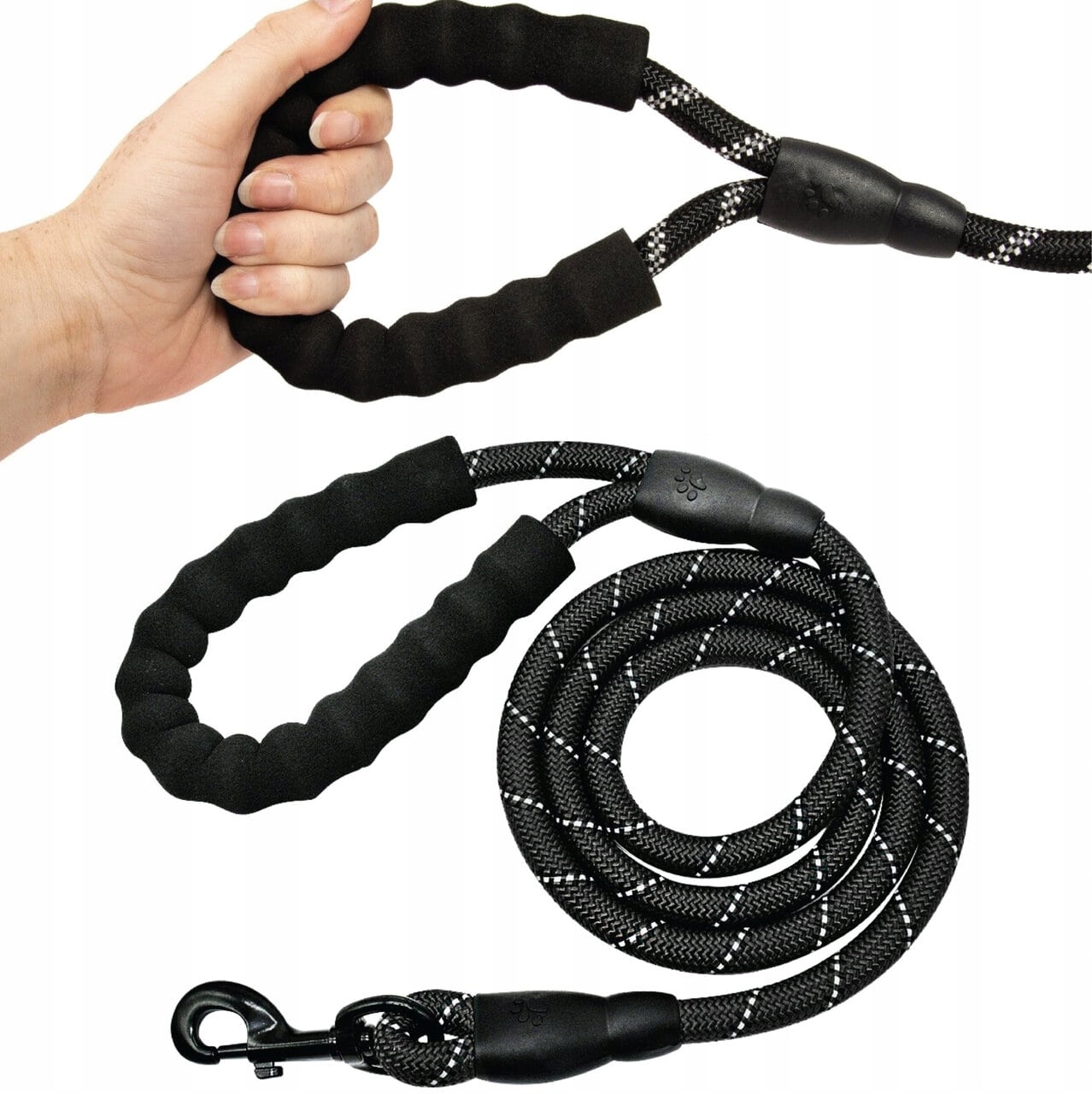 

Smycz Dla Dużego Psa Linka Gruba Odblaskowa 3m