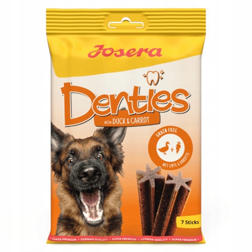 5 x Josera Denties s kachnou a mrkví 180 g