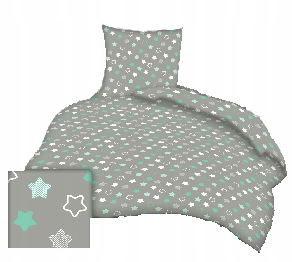 Pościel do łóżeczka 140x100 60x50 bawełna 300mie