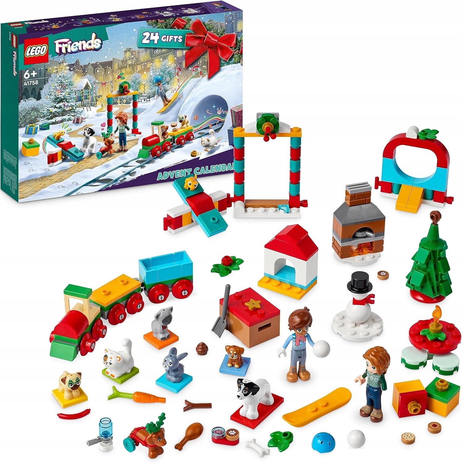 Lego 41758 Friends Adventní kalendář 2023 24 Překvapení