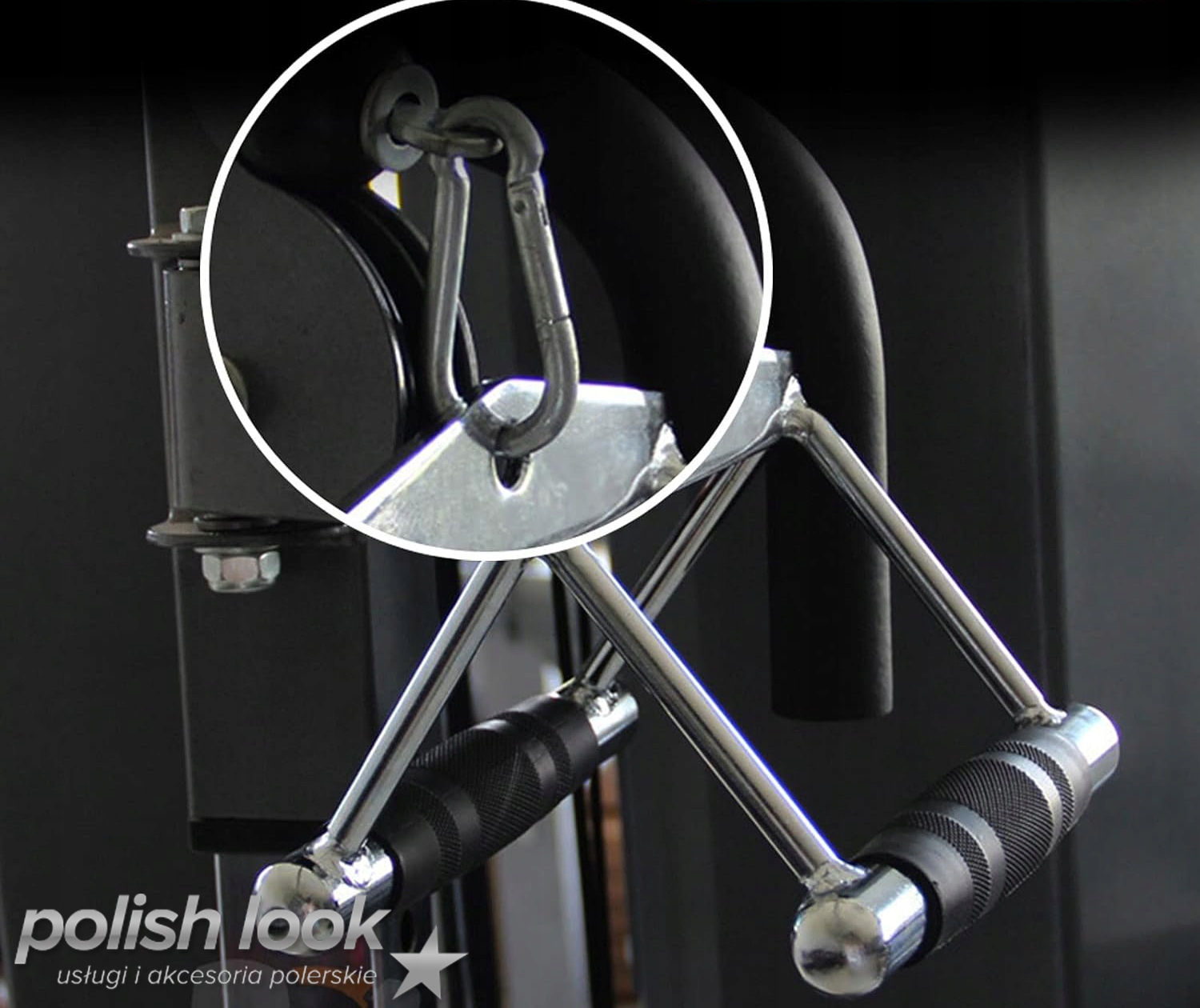 Karabińczyk do lin karabinek strażacki ocynkowany budowlany 8x80mm 120kg Marka Polish Look