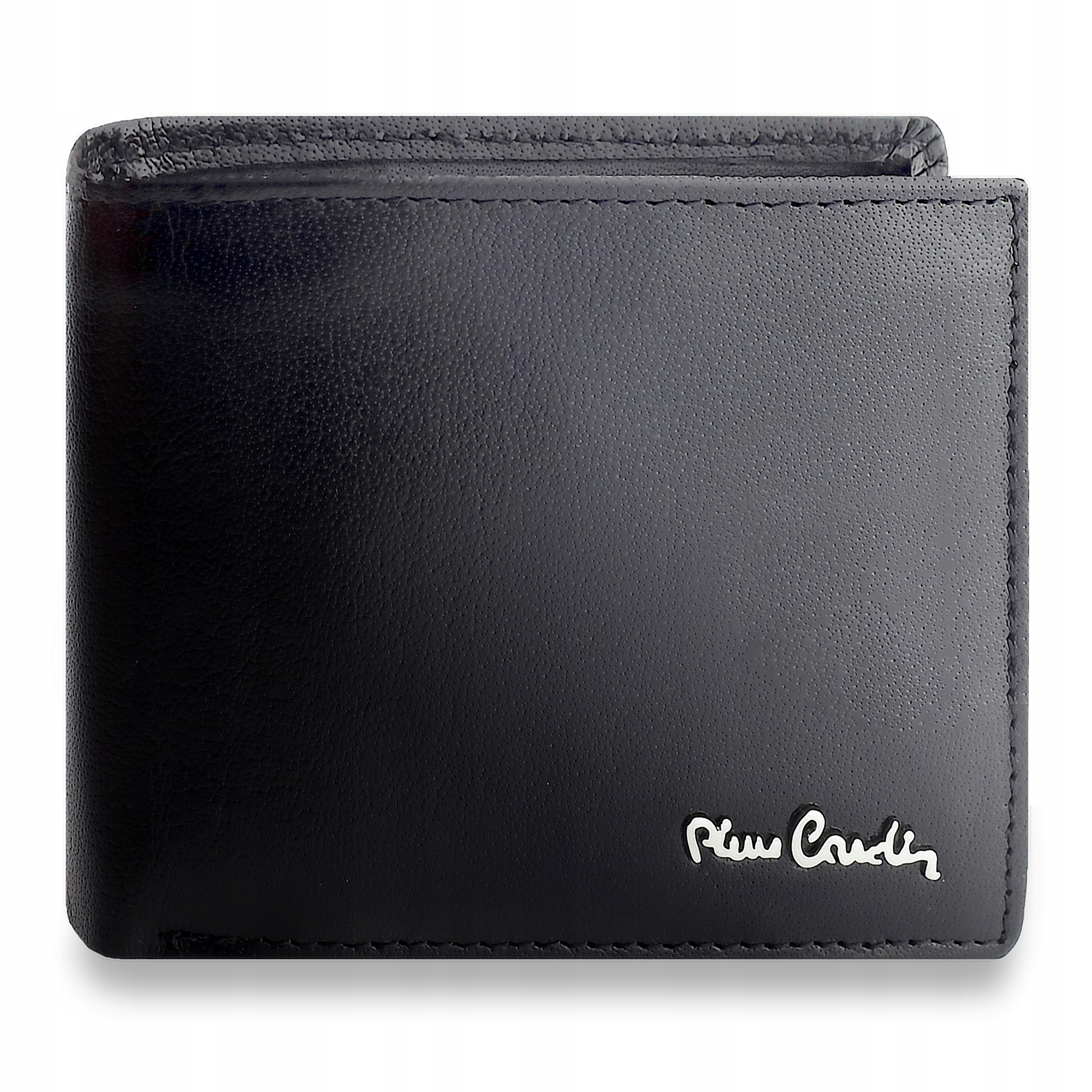 Pánská peněženka Pierre Cardin YS602 323 Kožená Černá Horizontální Rfid Secure