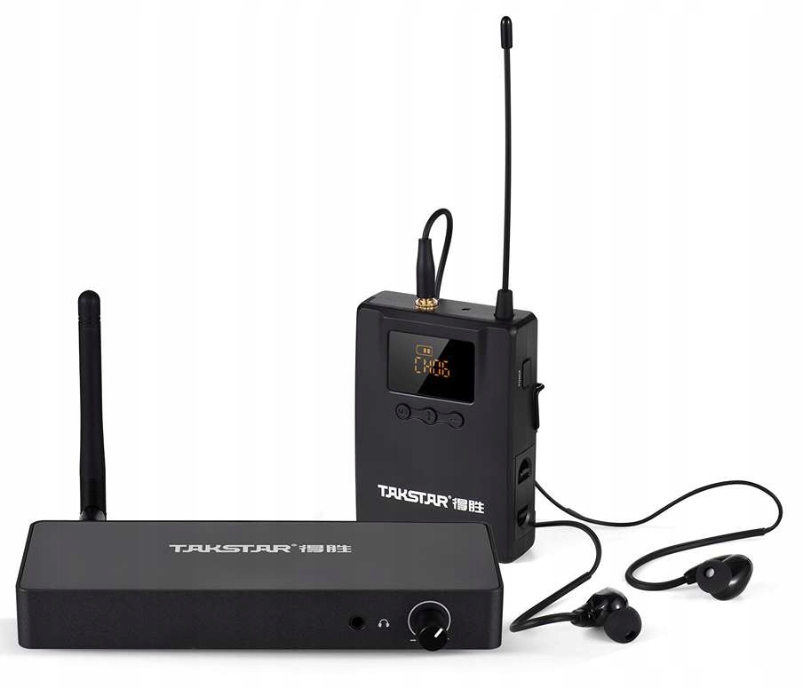 Takstar WPM-300 In-Ear Uhf Bezdrôtový monitorovací systém