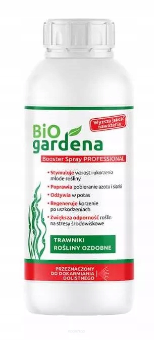 Nawóz dolistny regeneracja trawnik stymulator 1L