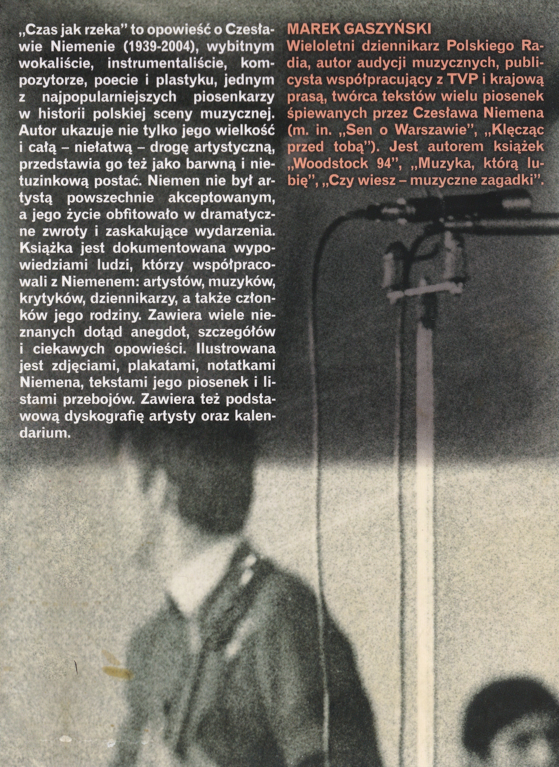 Marek Gaszyński Czas Jak Rzeka Niemen AudioBook CD Szerokość produktu 14 cm