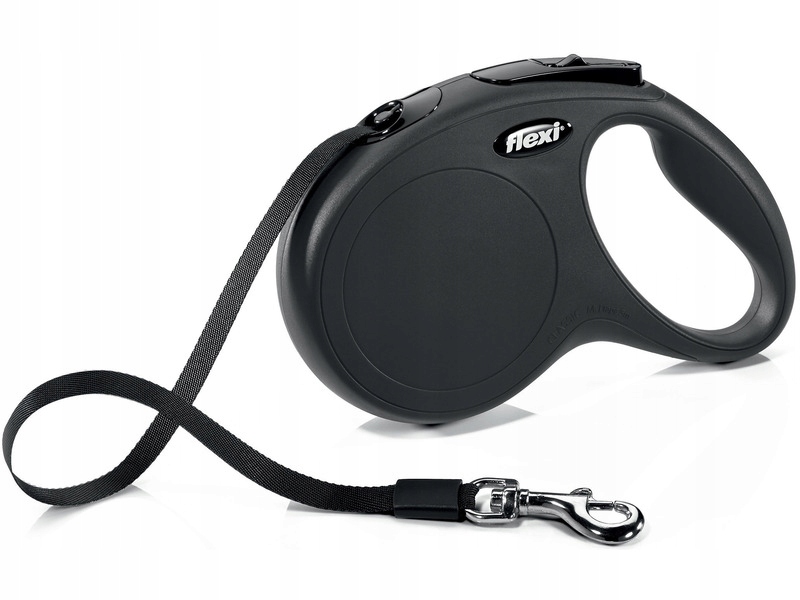 

Smycz Flexi New Classic S (5 m 15 kg) Czarny