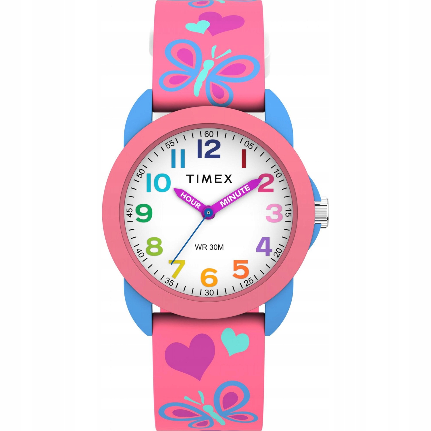 Dětské hodinky Timex TW2Y59700 růžový řemínek