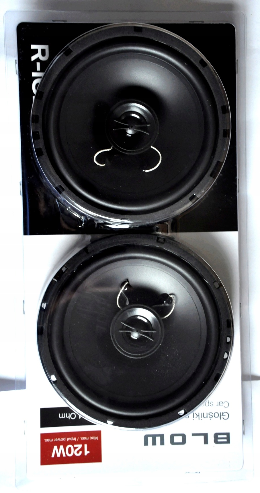 GLOSNIKI SAMOCHODOWE 165mm BLOW 120W 2szt kpl BASS Producent code GLOSNIKI SAMOCHODOWE BLOW model R 165