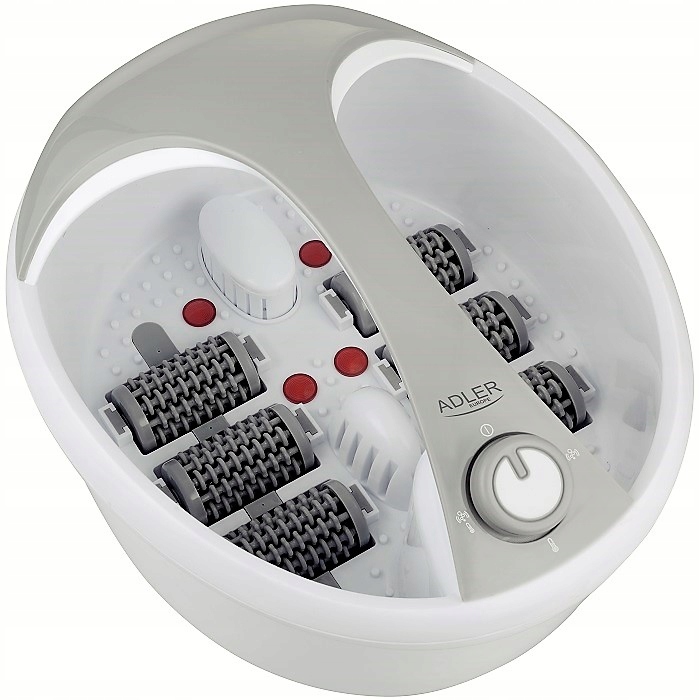 Masażer Wodny Do Pielęgnacji Stóp Wielofunkcyjny 6 Rolek Wibracyjny AD2177