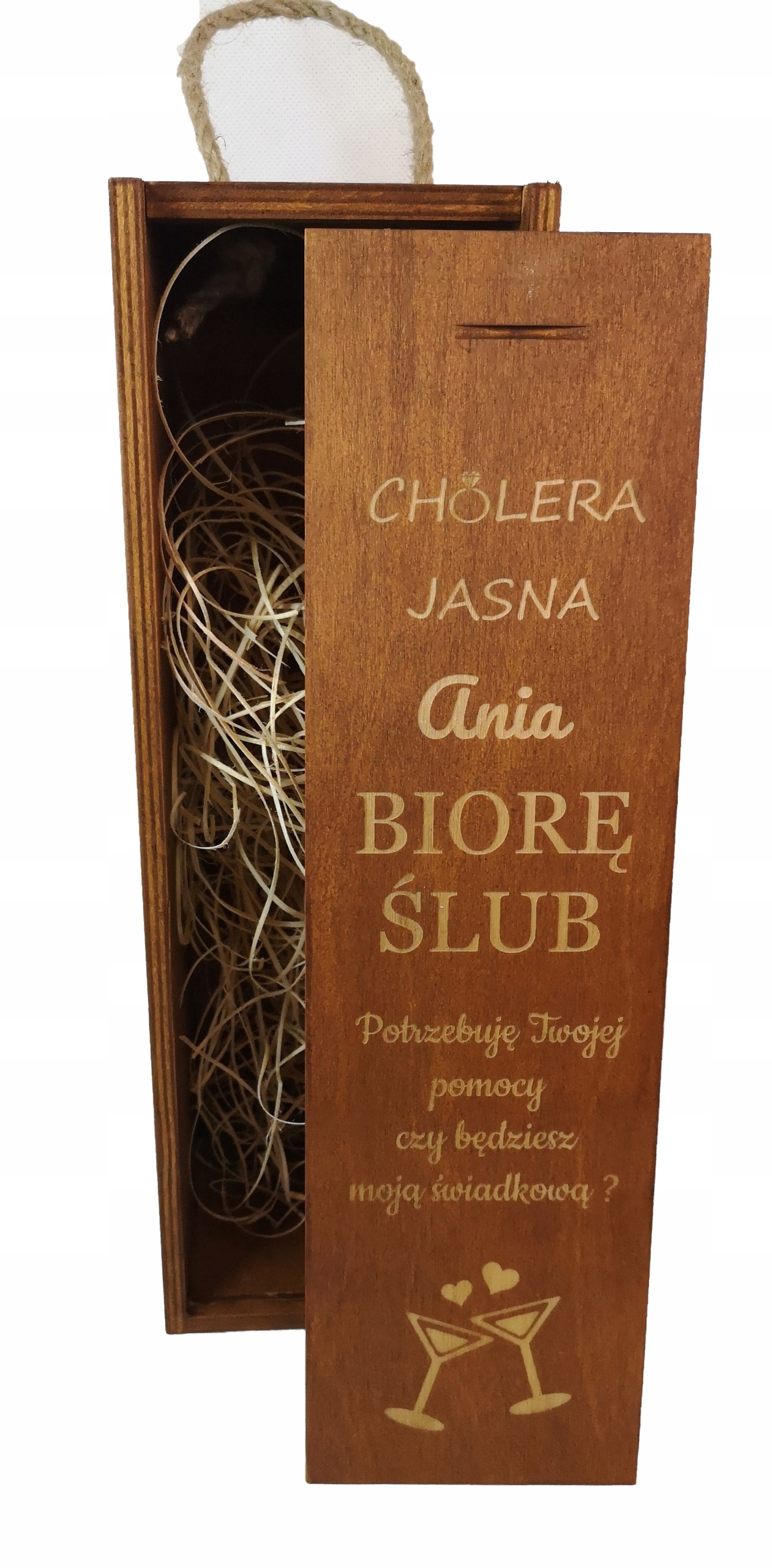 Prośba o świadkowanie zaproszenie dla Świadkowej