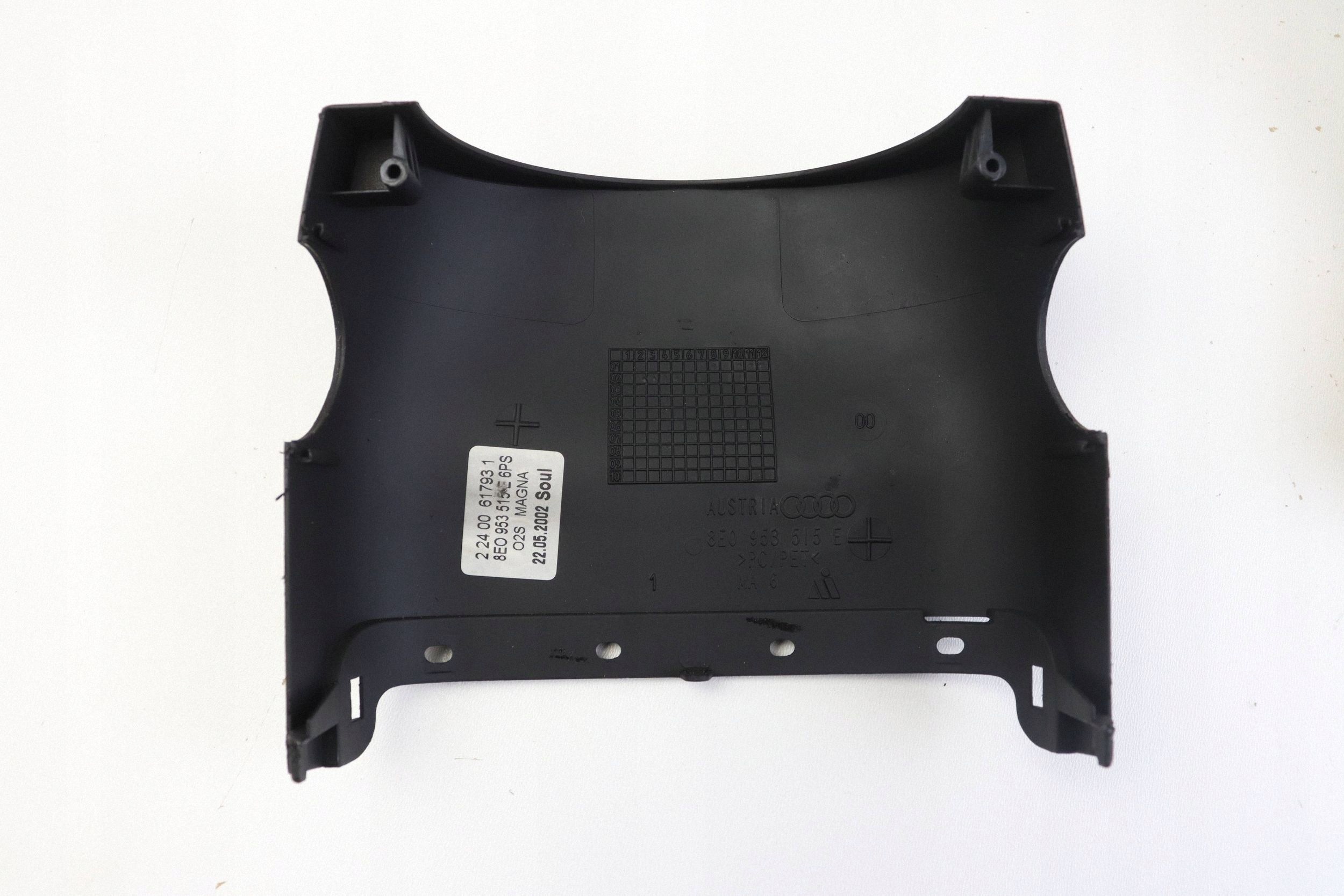 AUDI A4 B6 Blende Abdeckung der Lenksäule lenkrad MANETEK 8E0953515E 8E0953512K