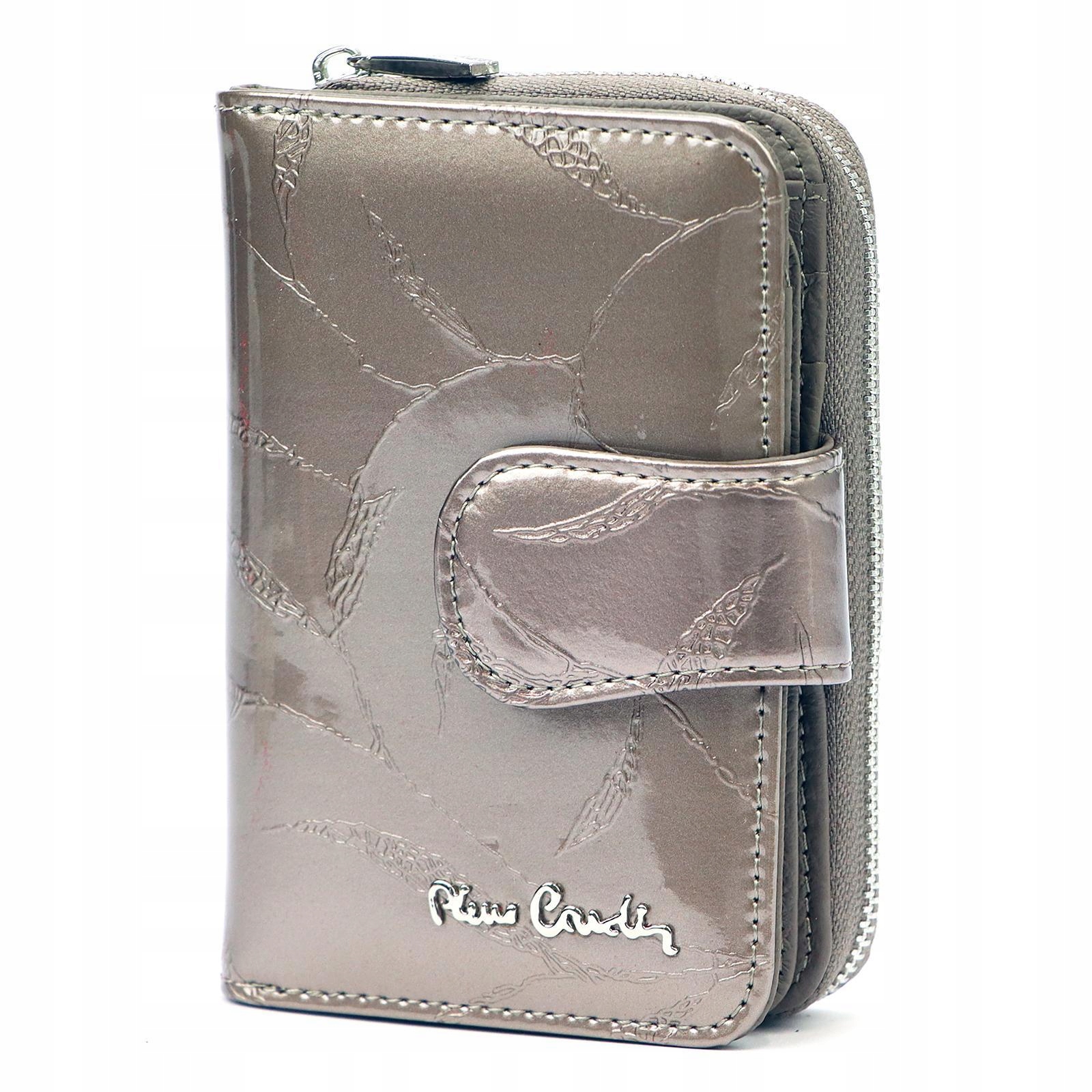 Středně Lakovaná Dámská Peněženka Na Zip A Zip Pierre Cardin