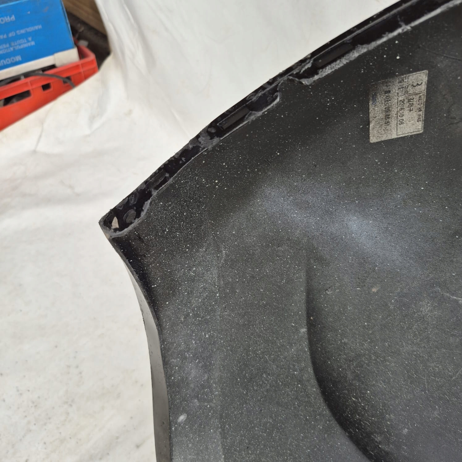 OPEL KARL 14- bumper rear part rear PDC