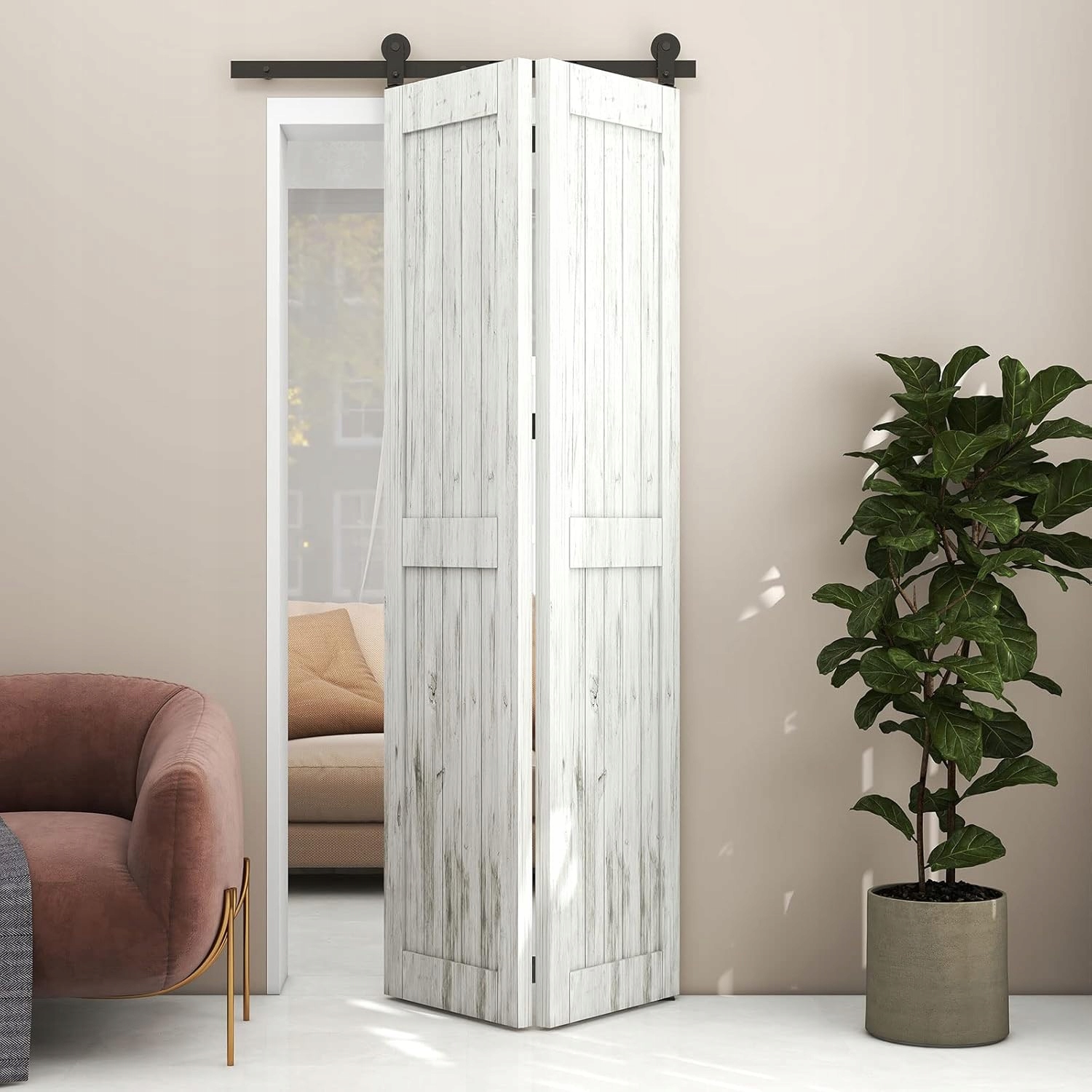 Systém pre posuvné dvere Bonikluba BN-F35STS, 122 cm, šírka 58 cm