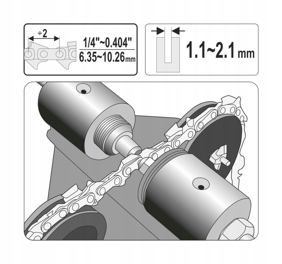 Nýtovač Řetězů Pro Pily YT-84970