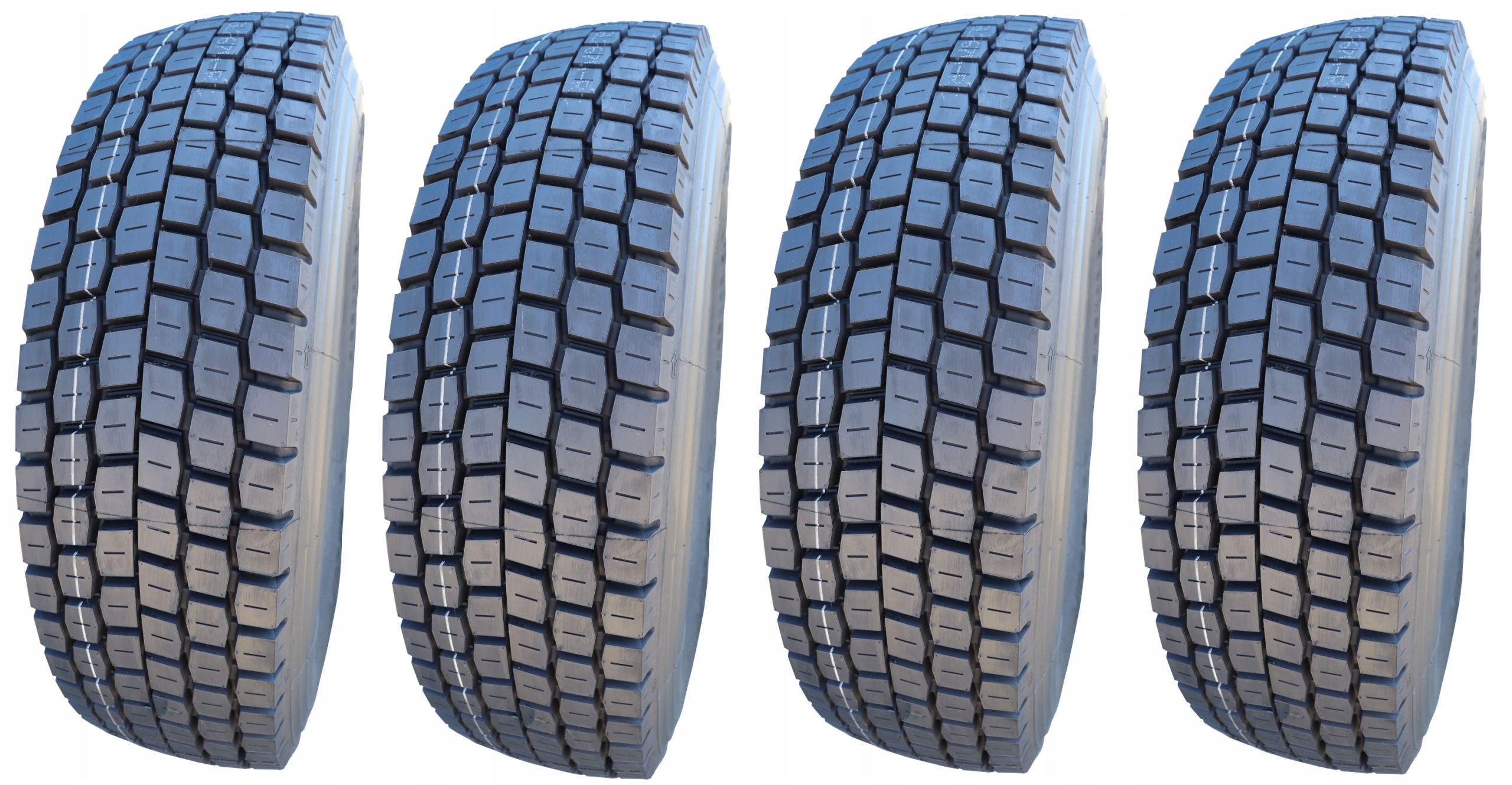 

Opony 4 x 315/70R22.5 Samson GL267D napęd Nowe