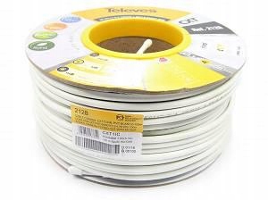 Koaxiálny Kabel Televes Cxt 1.02 Cu 79% Pvc ref. 2128 rolka 100 m