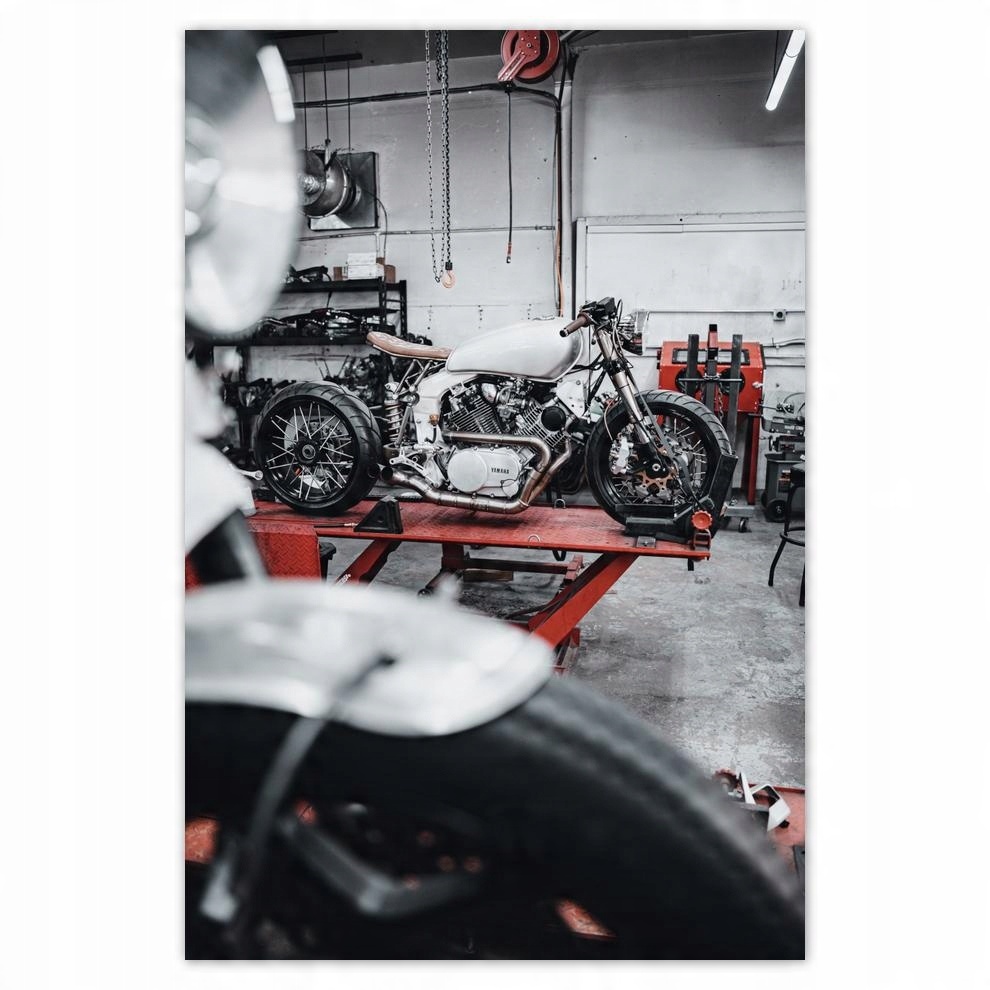 

Plakat 62x93 Yamaha Motocykl Garaż