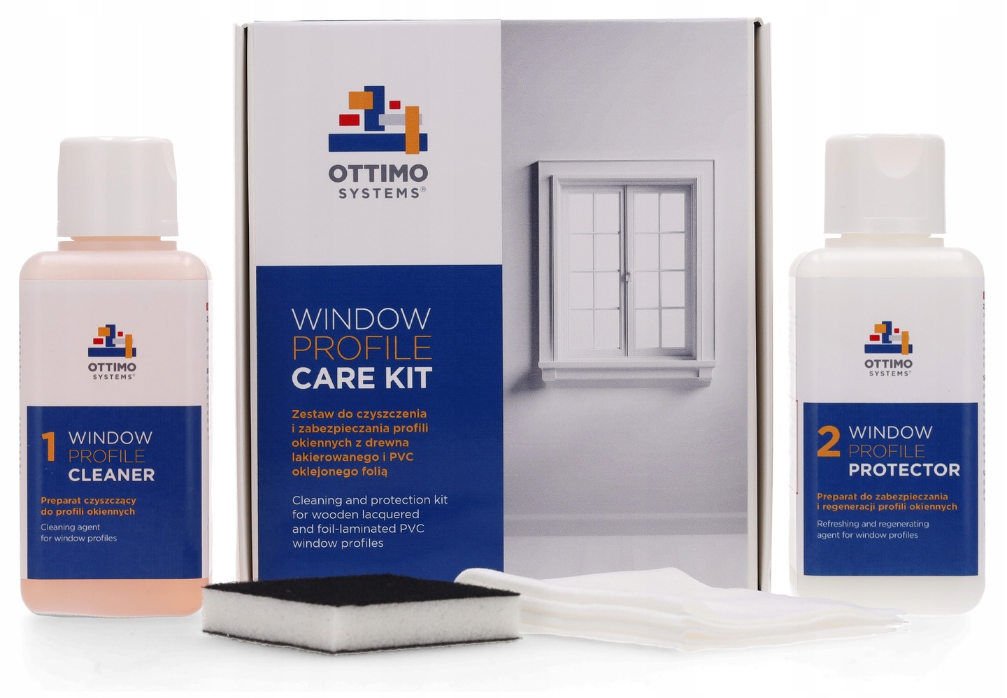 Sada pro péči a čištění Pvc profilů Ottimo Window Profile Care